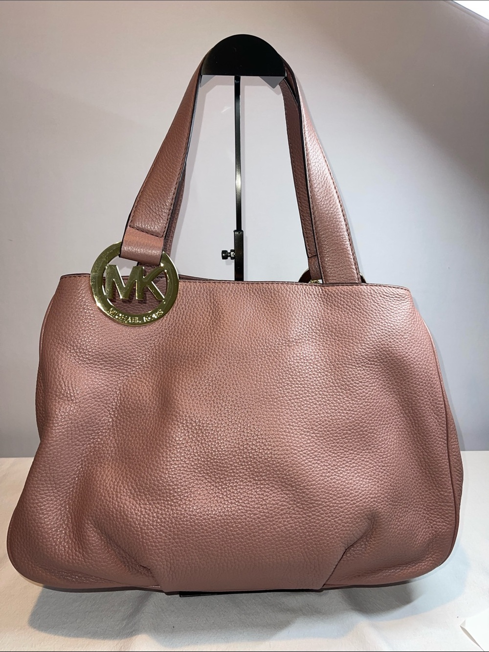 Michael Kors Fulton Large Leather East West Shoulder Bag Tote - Picture 4 of 12